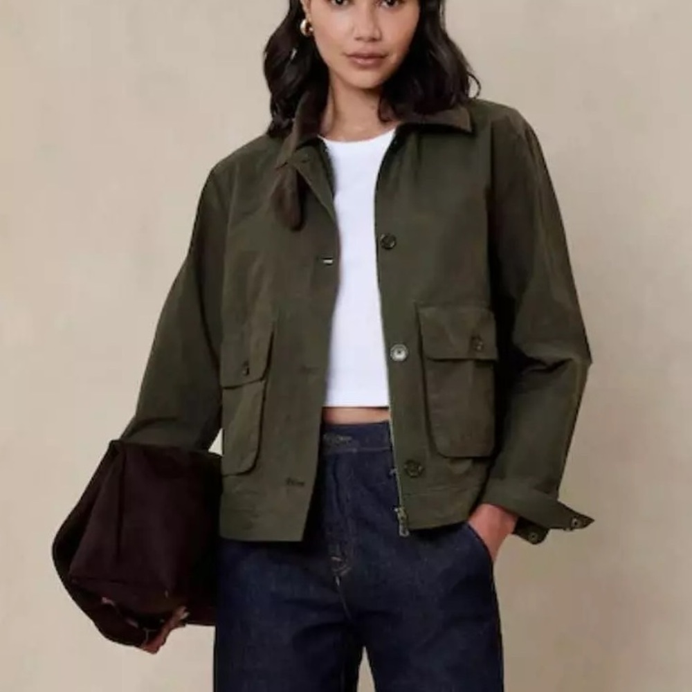 Brand new Banana Republic Waxed Cotton Chore Jacket